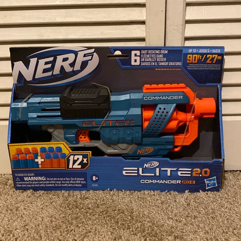 Nerf Gun-Elite 2.0 Commander RD-6
